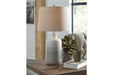 Marnina Taupe Table Lamp (Set of 2) - L121854 - Gate Furniture