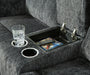 Martinglenn Power Reclining Loveseat with Console - 4650496