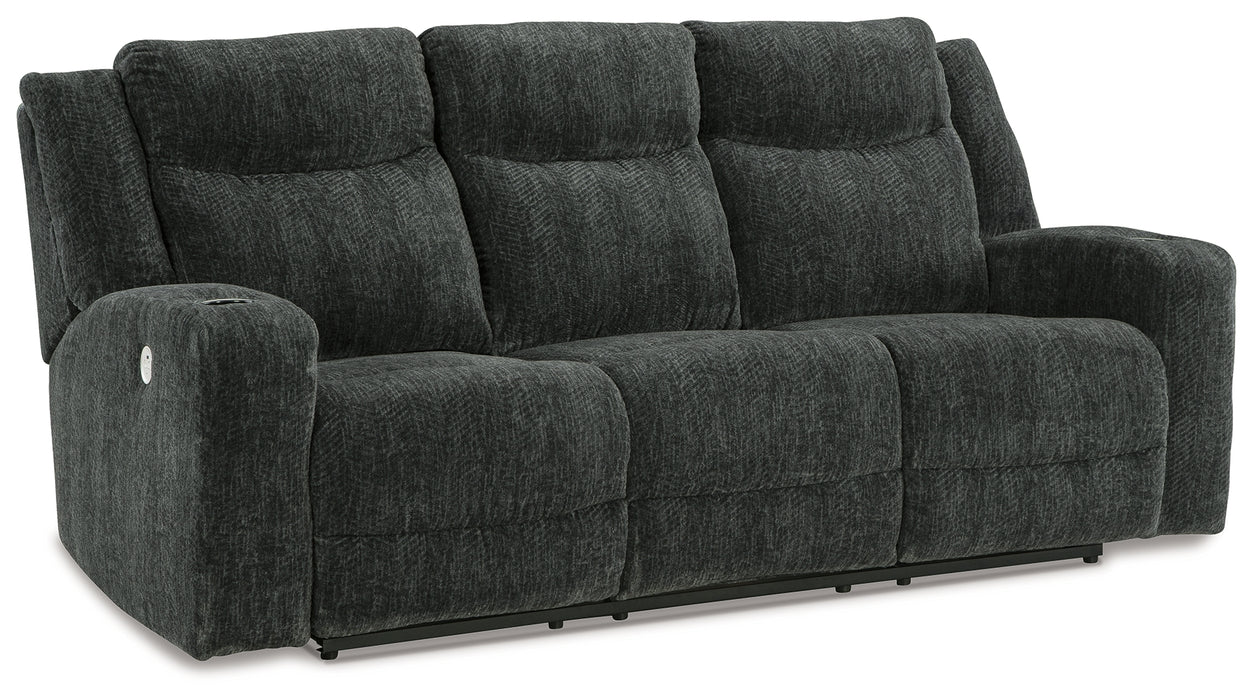 Martinglenn Power Reclining Sofa with Drop Down Table - 4650499