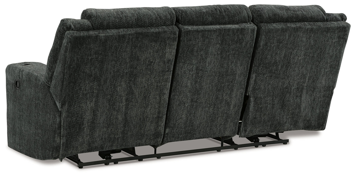Martinglenn Reclining Sofa with Drop Down Table - 4650489