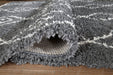 Maysel Charcoal/White 7'10" x 9'10" Rug - R404611 - Gate Furniture