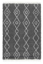 Maysel Charcoal/White 7'10" x 9'10" Rug - R404611 - Gate Furniture