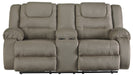McCade Cobblestone Reclining Living Room Set - Gate Furniture