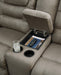 McCade Cobblestone Reclining Living Room Set - Gate Furniture