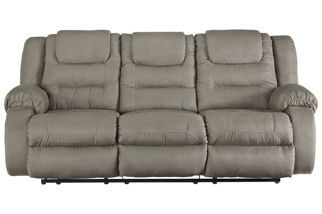 McCade Cobblestone Reclining Sofa - 1010488 - Gate Furniture