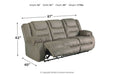 McCade Cobblestone Reclining Sofa - 1010488 - Gate Furniture