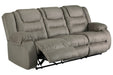 McCade Cobblestone Reclining Sofa - 1010488 - Gate Furniture