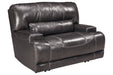McCaskill Gray Oversized Power Recliner - U6090082 - Gate Furniture