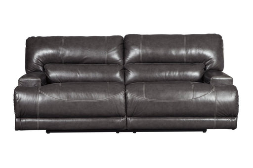McCaskill Gray Power Reclining Sofa - U6090047 - Gate Furniture