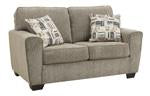 McCluer Mocha Loveseat - 8100335 - Gate Furniture