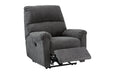 McTeer Charcoal Power Recliner - 7591006 - Gate Furniture
