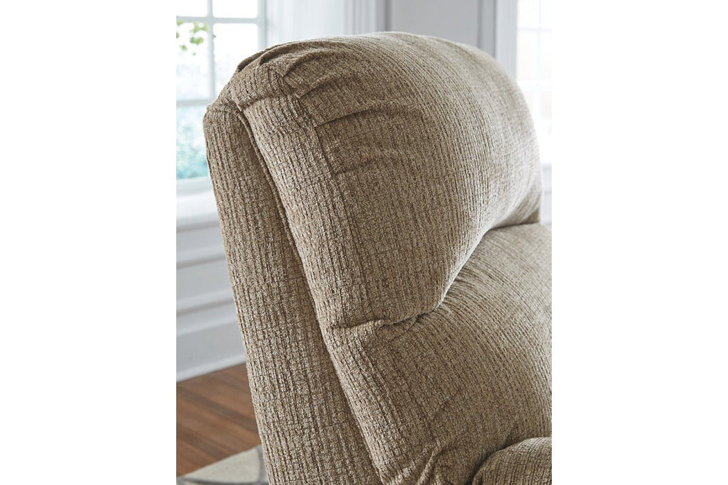 McTeer Mocha Power Recliner - 7590906 - Gate Furniture