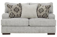 Mercado Pewter Loveseat - 8460435 - Gate Furniture