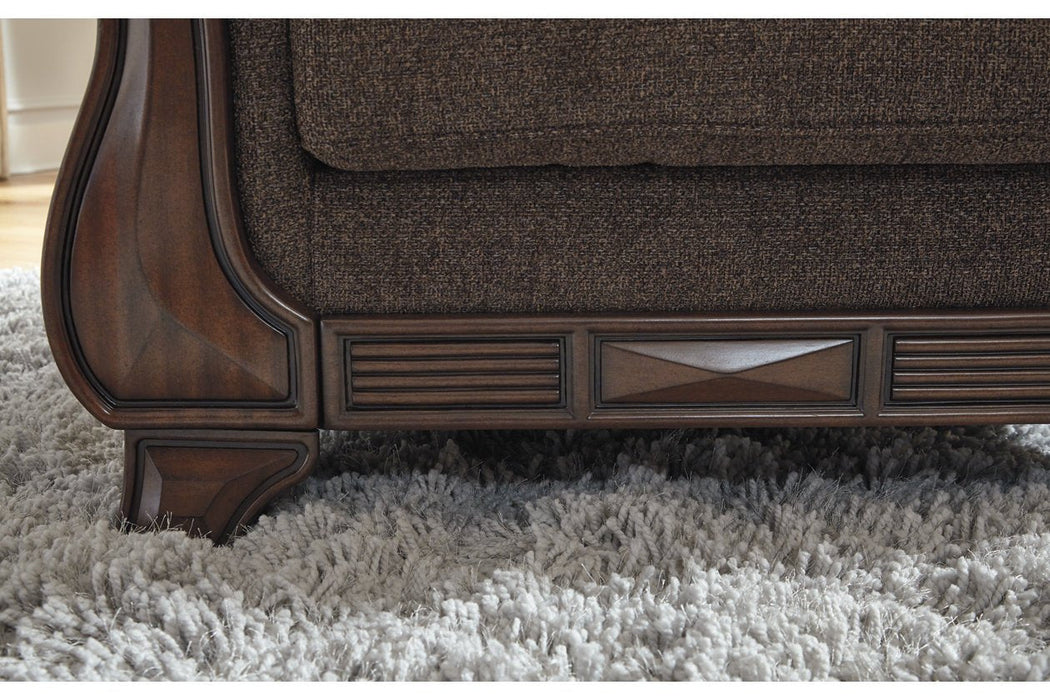 Miltonwood Teak Sofa - 8550638 - Gate Furniture
