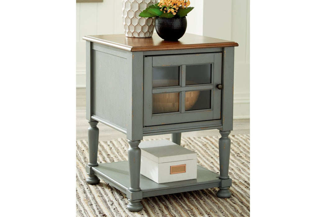 Mirimyn Gray/Brown Accent Cabinet - A4000382 - Gate Furniture