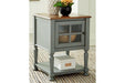 Mirimyn Gray/Brown Accent Cabinet - A4000382 - Gate Furniture