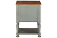 Mirimyn Gray/Brown Accent Cabinet - A4000382 - Gate Furniture
