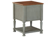 Mirimyn Gray/Brown Accent Cabinet - A4000382 - Gate Furniture
