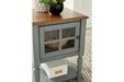 Mirimyn Gray/Brown Accent Cabinet - A4000382 - Gate Furniture