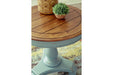 Mirimyn Teal/Brown Accent Table - A4000379 - Gate Furniture