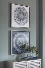 Monterey Blue/White Wall Art (Set of 2) - A8000155 - Gate Furniture