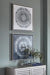 Monterey Blue/White Wall Art (Set of 2) - A8000155 - Gate Furniture