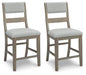 Moreshire Counter Height Bar Stool (Set of 2) - D799-124 - In Stock Furniture