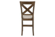 Moriville Beige Counter Height Bar Stool (Set of 2) - D631-124 - Gate Furniture