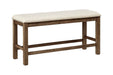 Moriville Beige Counter Height Dining Bench - D631-09 - Gate Furniture