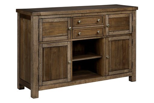 Moriville Grayish Brown Dining Server - D631-60 - Gate Furniture