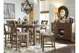 Moriville Grayish Brown Dining Server - D631-60 - Gate Furniture