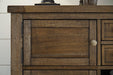 Moriville Grayish Brown Dining Server - D631-60 - Gate Furniture