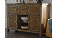 Moriville Grayish Brown Dining Server - D631-60 - Gate Furniture
