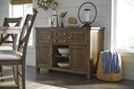Moriville Grayish Brown Dining Server - D631-60 - Gate Furniture