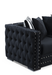 Mosby Black Velvet Sofa & Loveseat - MOSBYBLACK-SL - Gate Furniture