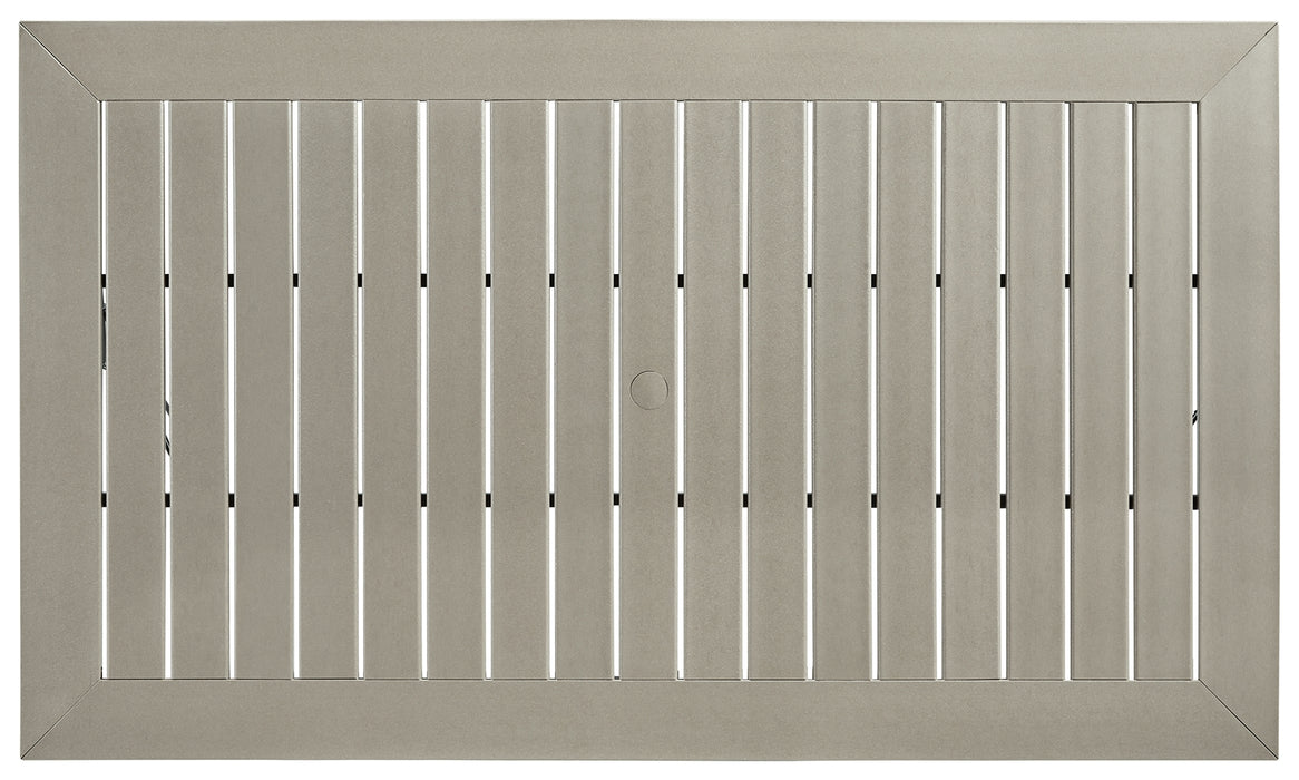 MOUNT VALLEY Outdoor Dining Table - P384-625 - In Stock Furniture
