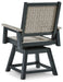 MOUNT VALLEY Swivel Chair (Set of 2) - P384-604A - In Stock Furniture