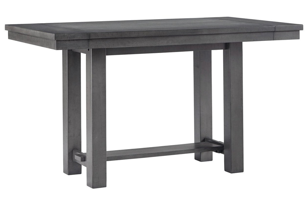 Myshanna Gray Counter Height Dining Extension Table - D629-32 - Gate Furniture