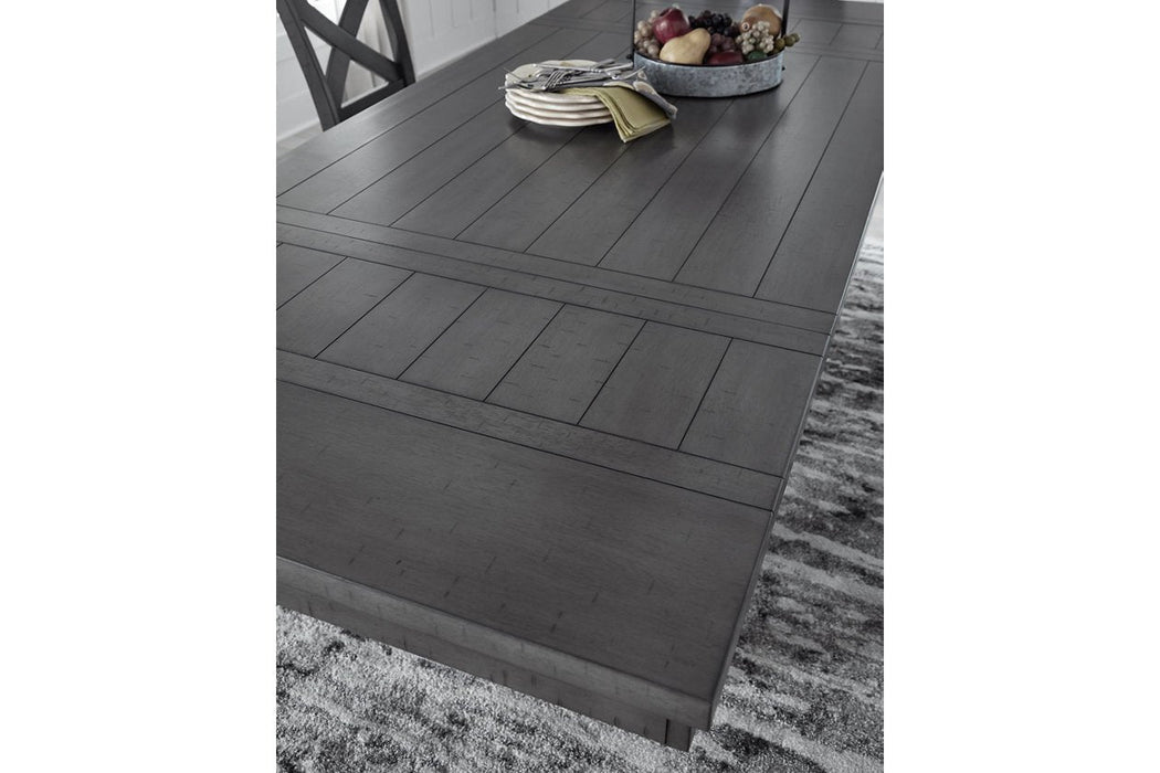 Myshanna Gray Counter Height Dining Extension Table - D629-32 - Gate Furniture