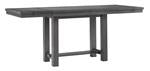 Myshanna Gray Counter Height Dining Extension Table - D629-32 - Gate Furniture