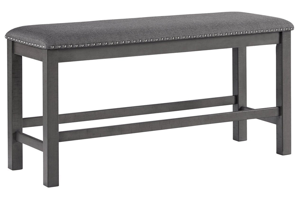 Myshanna Two-tone Gray Dining Bench - D629-09 - Gate Furniture