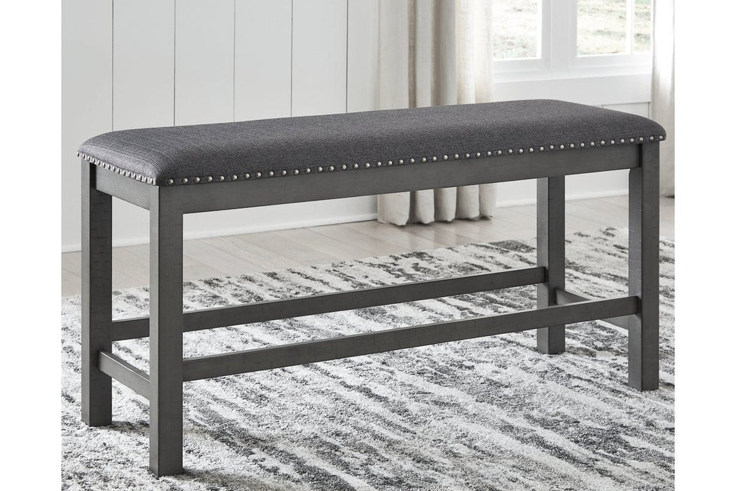 Myshanna Two-tone Gray Dining Bench - D629-09 - Gate Furniture