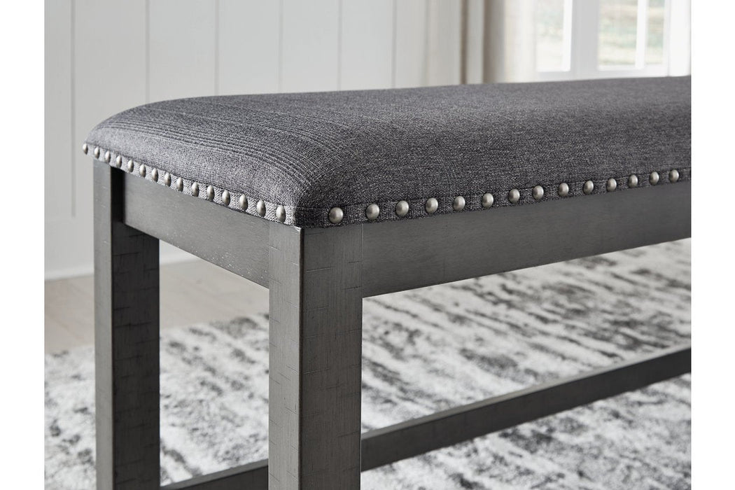Myshanna Two-tone Gray Dining Bench - D629-09 - Gate Furniture