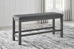 Myshanna Two-tone Gray Dining Bench - D629-09 - Gate Furniture