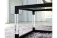 Nallynx Metallic Gray Coffee Table - T197-1 - Gate Furniture