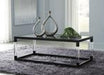 Nallynx Metallic Gray Coffee Table - T197-1 - Gate Furniture