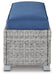 NAPLES BEACH Outdoor Bench with Cushion - P439-600 - In Stock Furniture