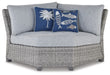 NAPLES BEACH Outdoor Corner with Cushion - P439-877 - In Stock Furniture