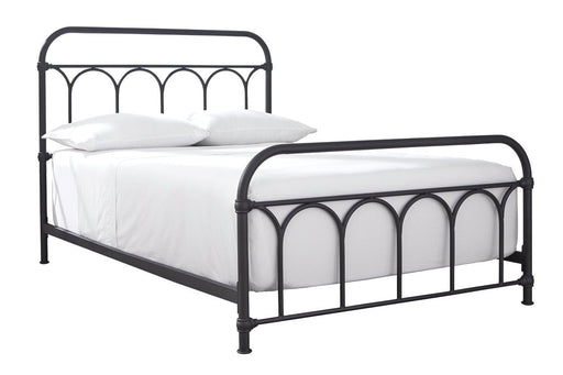 Nashburg Black Full Metal Bed - B280-672 - Gate Furniture