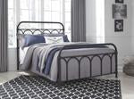 Nashburg Black Full Metal Bed - B280-672 - Gate Furniture